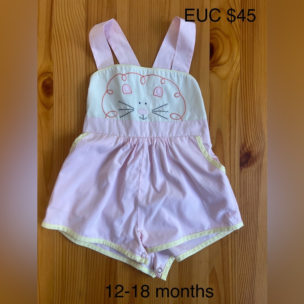 TBBC Lion Romper 12-18m